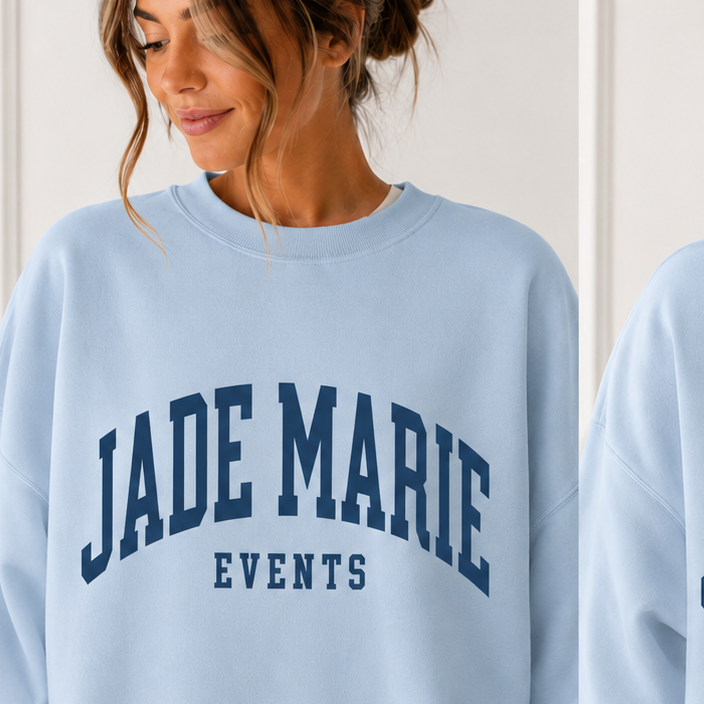 Jade Marie Events Crewneck Sweatshirt